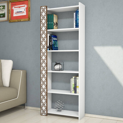 Βιβλιοθήκη 64,6 × 24,2 × 170 εκ. Λευκό GR845HCT3605