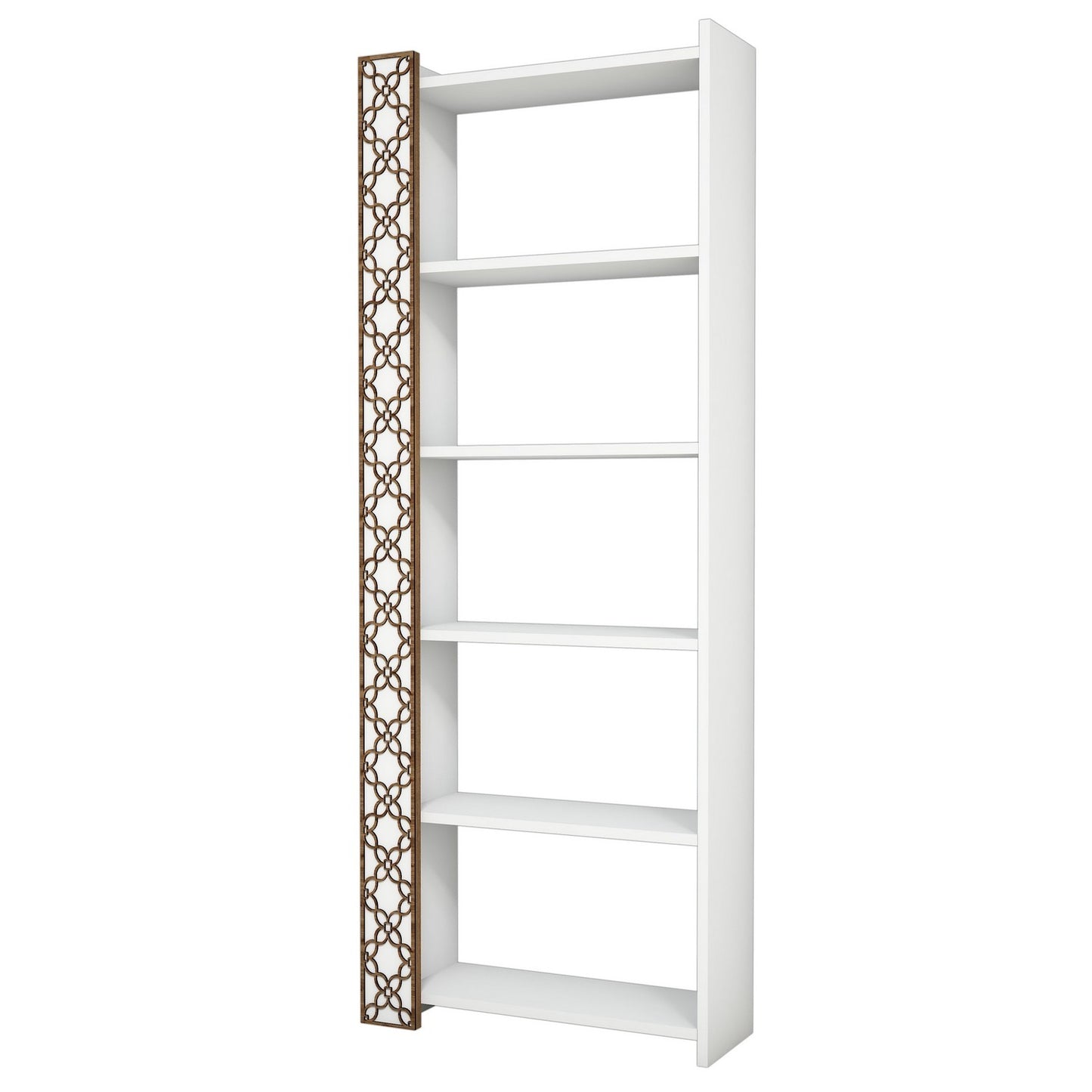 Βιβλιοθήκη 64,6 × 24,2 × 170 εκ. Λευκό GR845HCT3605