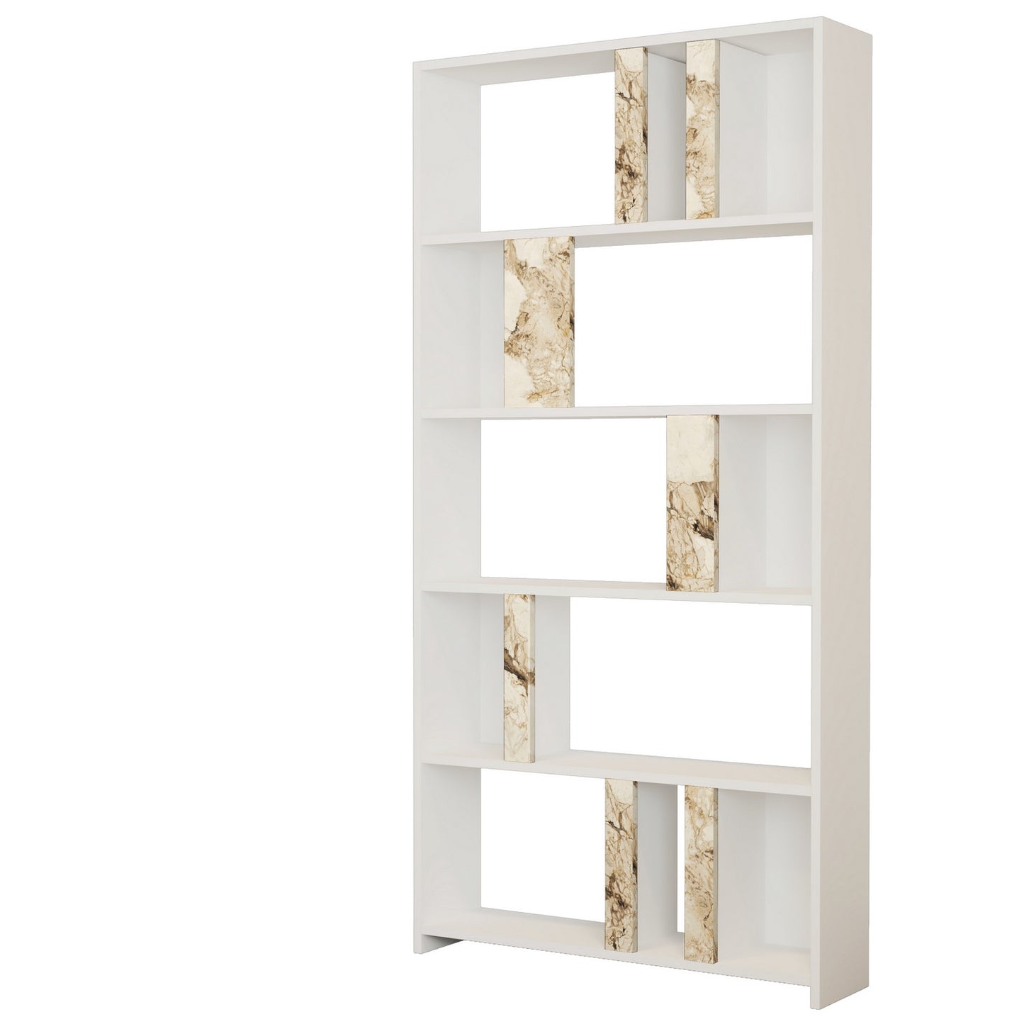 Βιβλιοθήκη 90 × 20 × 180 εκ. Λευκό GR845HCT3638
