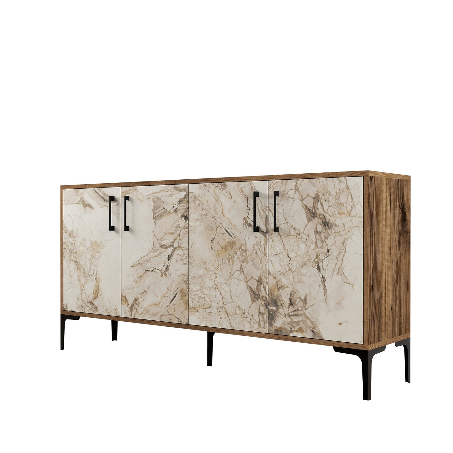 Μπουφές Καρυδί
Λευκό Μάρμαρο 160x35x78cm | 845HCT5324