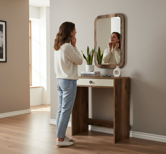 Τραπέζι Κονσόλα Εισόδου με Καθρέφτη