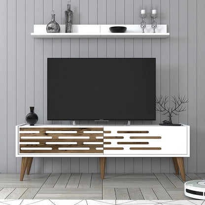 Έπιπλο Τηλεόρασης TV Βάση Σύνθεση Λευκό | 845HCT5390