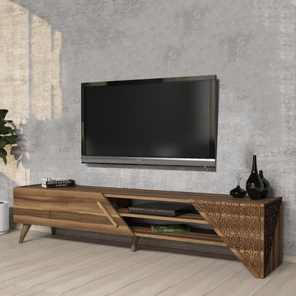 Έπιπλο Τηλεόρασης TV Βάση Σύνθεση Καρυδί | 845HCT5499