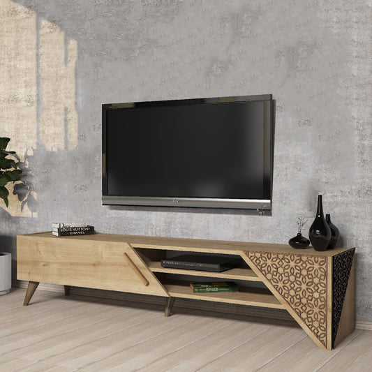Έπιπλο Τηλεόρασης TV Βάση Σύνθεση Δρυς | 845HCT5503