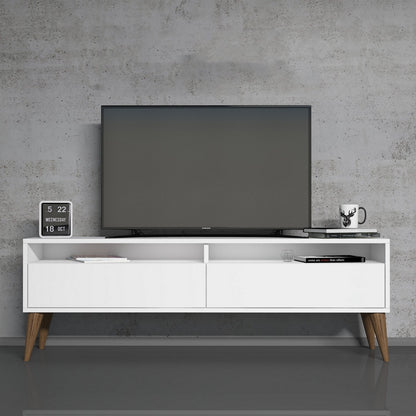 Έπιπλο Τηλεόρασης TV Βάση Σύνθεση Λευκό | 845HCT5508