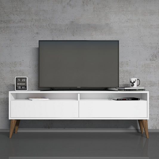 Έπιπλο Τηλεόρασης TV Βάση Σύνθεση Λευκό | 845HCT5508