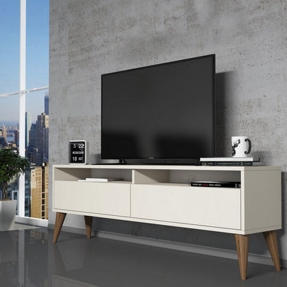 Έπιπλο Τηλεόρασης TV Βάση Σύνθεση Κρεμ | 845HCT5509