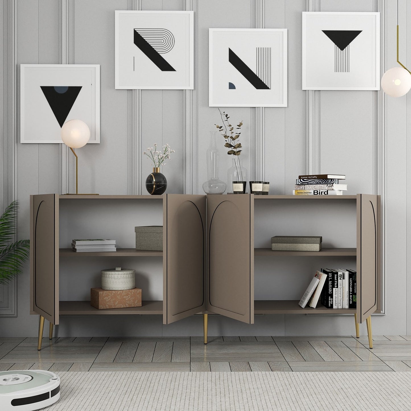 Μπουφές Atlas
Χρυσό 180x35x80cm | 845HCT5529
