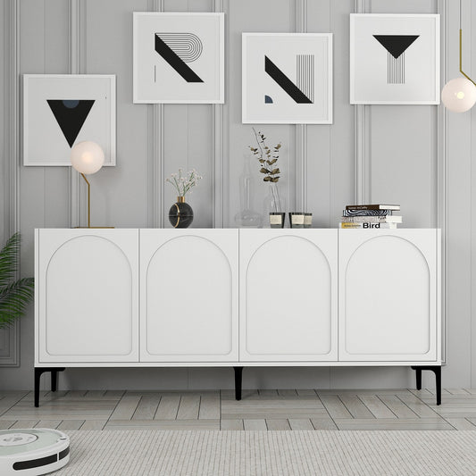 Μπουφές Λευκό
Μαύρο 180x35x79cm | 845HCT5530