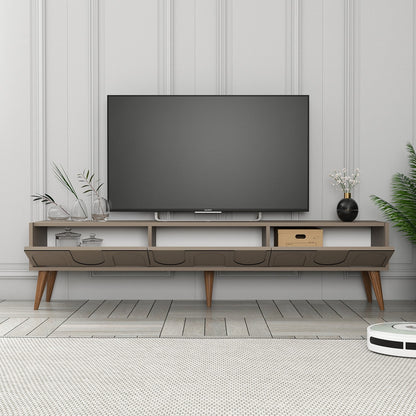 Έπιπλο Τηλεόρασης TV Βάση Σύνθεση Atlas Καρυδί | 845HCT5597