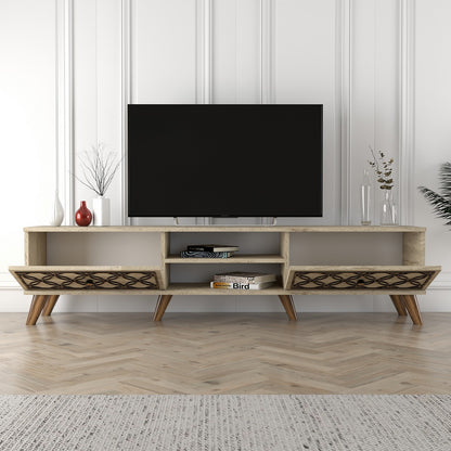 Έπιπλο Τηλεόρασης TV Βάση Σύνθεση Travertine | 845HCT5599