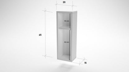 Κομοδίνο Βοηθητικό Τραπεζάκι 20x69x11 εκ. | 854KLN1705