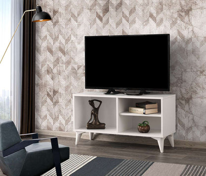 Έπιπλο Τηλεόρασης TV Βάση Σύνθεση Λευκό | 854KLN3009
