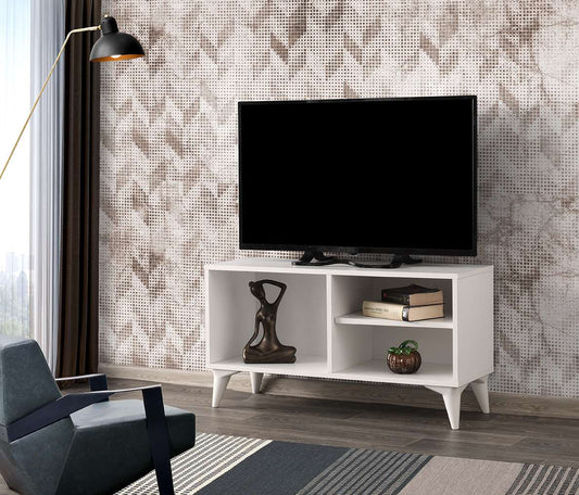 Έπιπλο Τηλεόρασης TV Βάση Σύνθεση Λευκό | 854KLN3009