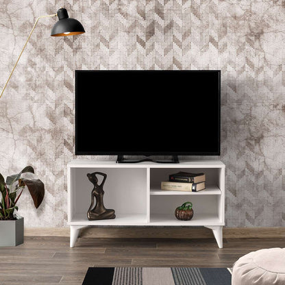 Έπιπλο Τηλεόρασης TV Βάση Σύνθεση Λευκό | 854KLN3009