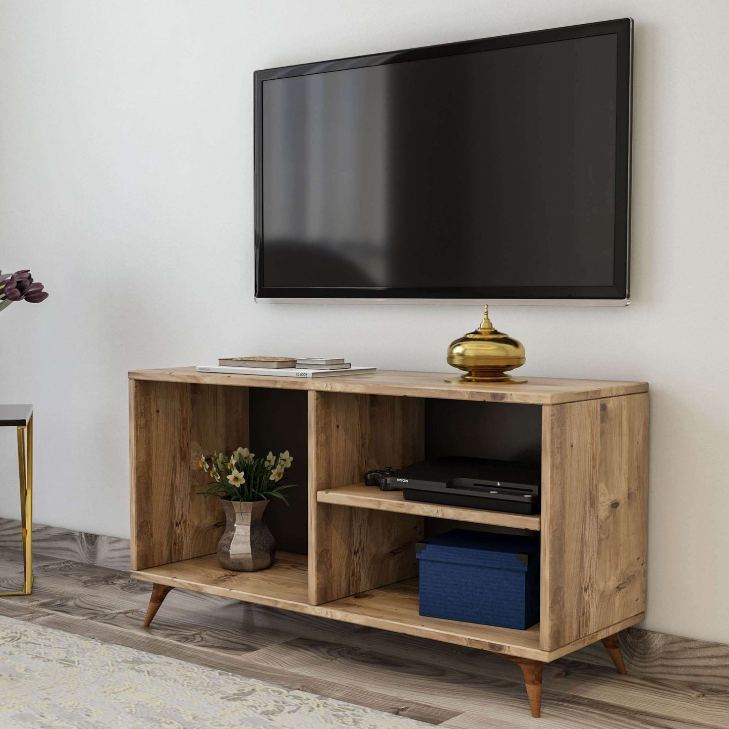 Έπιπλο Τηλεόρασης TV Βάση Σύνθεση Pine | 854KLN3011