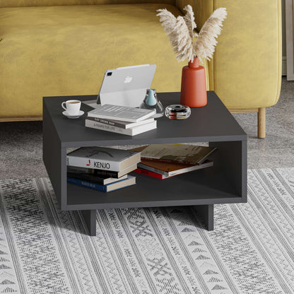 Τραπεζάκι Σαλονιού Ανθρακί 60 x 60 x 32 εκ GR855DTE2977