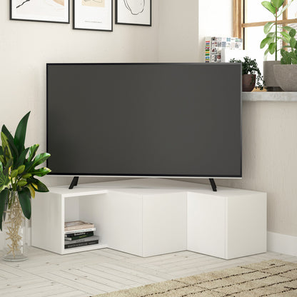 Έπιπλο Τηλεόρασης TV Βάση Σύνθεση Λευκό | 855DTE3051