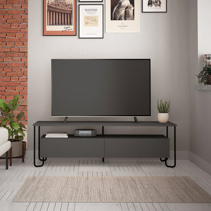 Έπιπλο Τηλεόρασης TV Βάση Σύνθεση Ανθρακί | 855DTE3061