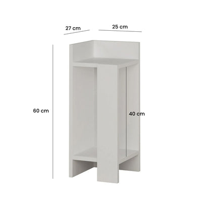 Κομοδίνο Βοηθητικό Τραπεζάκι 69,5x30,5x12 εκ. | 855DTE3505