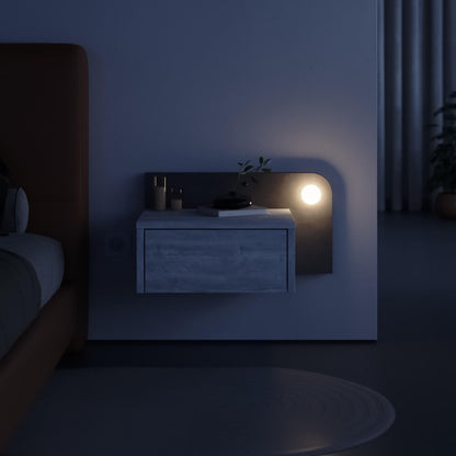 Κομοδίνο Βοηθητικό Τραπεζάκι 33,2x61,5x15 εκ. | 855DTE3563