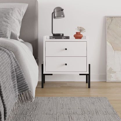 Κομοδίνο Βοηθητικό Τραπεζάκι 38,2x65,5x19,2 εκ. | 855DTE3574