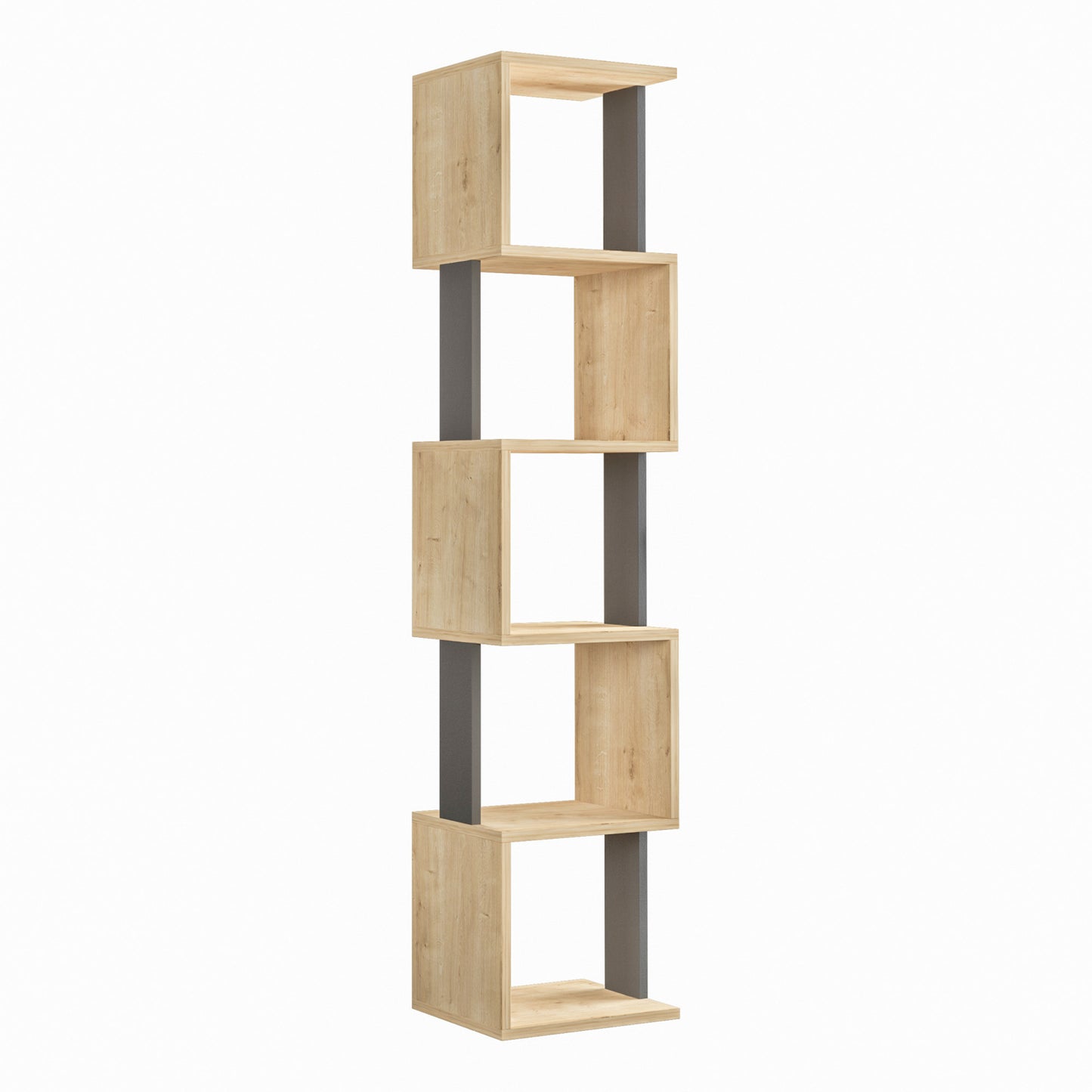 Βιβλιοθήκη 35 × 30 × 161 εκ. Sonoma Δρυς Ανθρακί GR855DTE3704