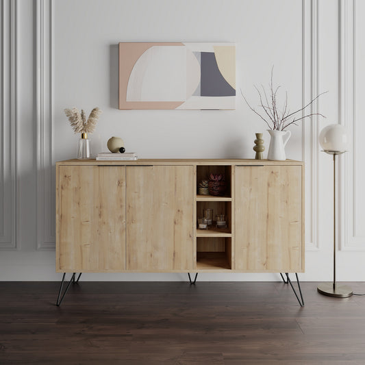 Μπουφές Δρυς 142x35,6x83cm | 855DTE4212
