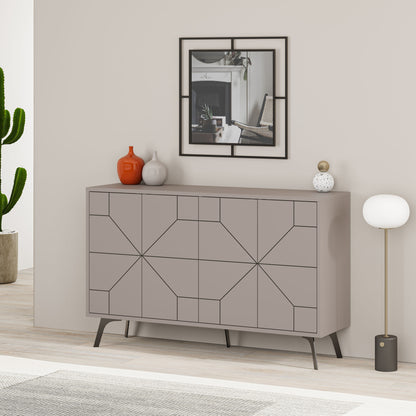 Μπουφές Light Mocha 123x35x62,4cm | 855DTE4217