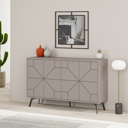 Μπουφές Light Mocha 123x35x62,4cm | 855DTE4217