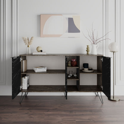 Μπουφές Dark Καφέ
Bendir 142x35,6x83cm | 855DTE4227
