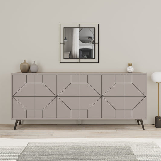 Μπουφές Light Mocha 184x35x77,4cm | 855DTE4234