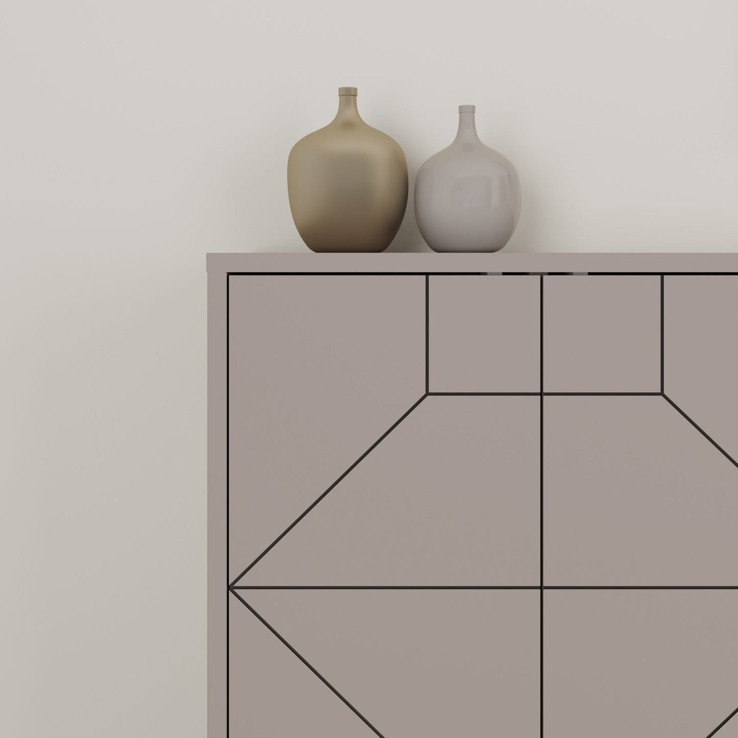 Μπουφές Light Mocha 184x35x77,4cm | 855DTE4234