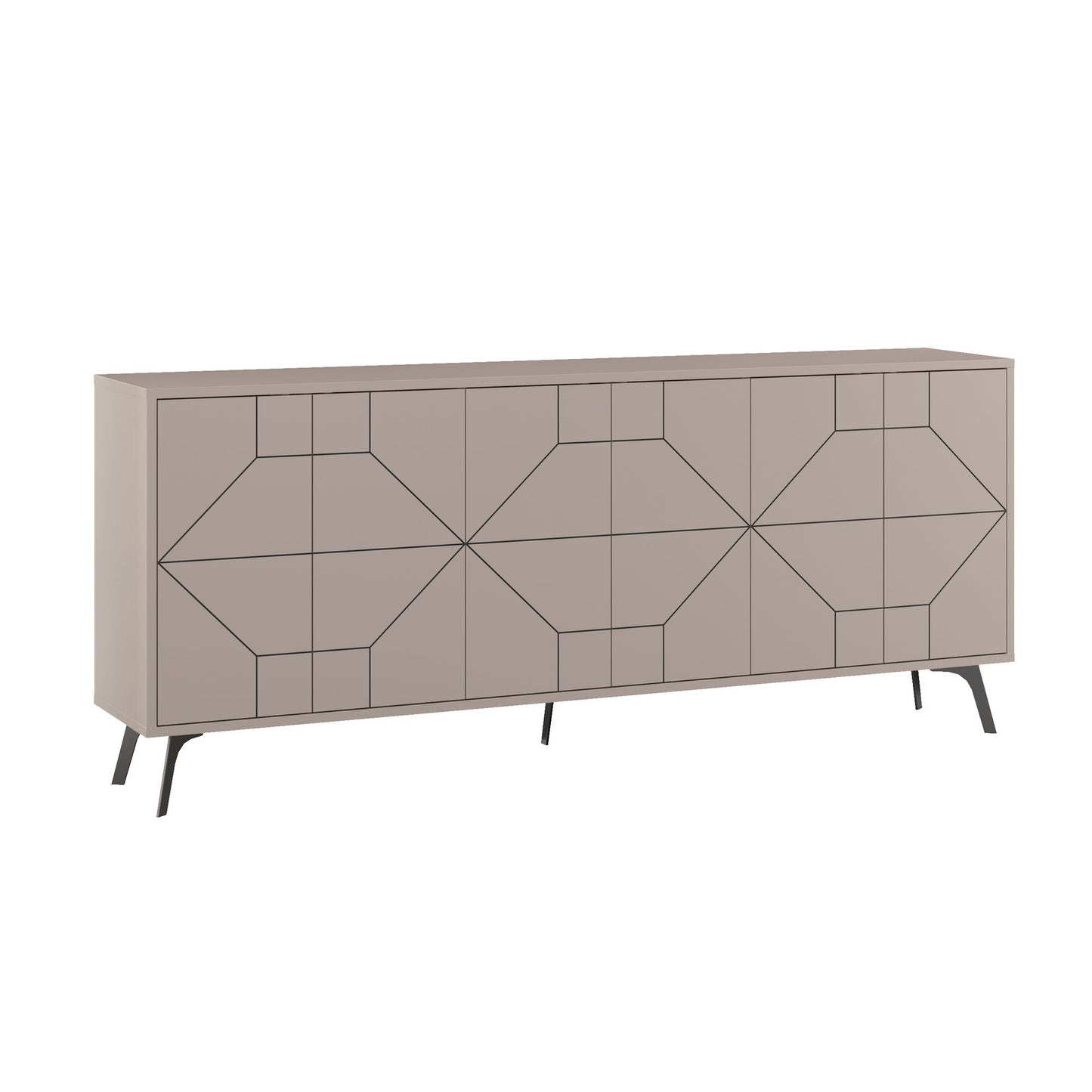 Μπουφές Light Mocha 184x35x77,4cm | 855DTE4234