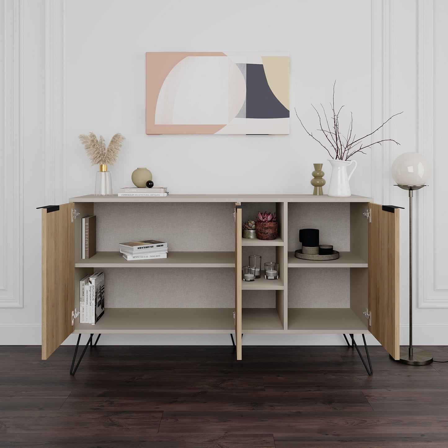 Μπουφές Sandstone
Δρυς 142x35,6x83cm | 855DTE4254