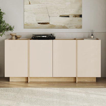 Κονσόλα Μπουφές 180x80x45 εκ Μινκ / Δρυς Sapphire 855DTE4255