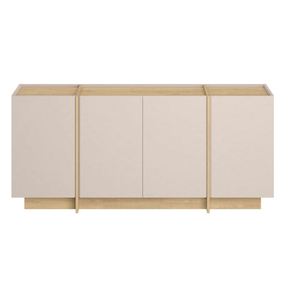 Κονσόλα Μπουφές 180x80x45 εκ Μινκ / Δρυς Sapphire 855DTE4255