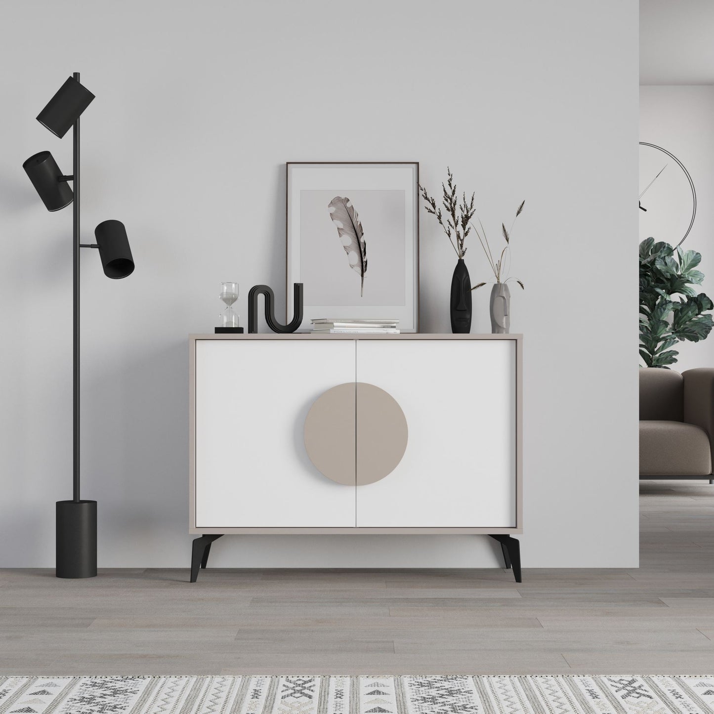 Μπουφές Light Mocha
Λευκό 110x35,6x82cm | 855DTE4256