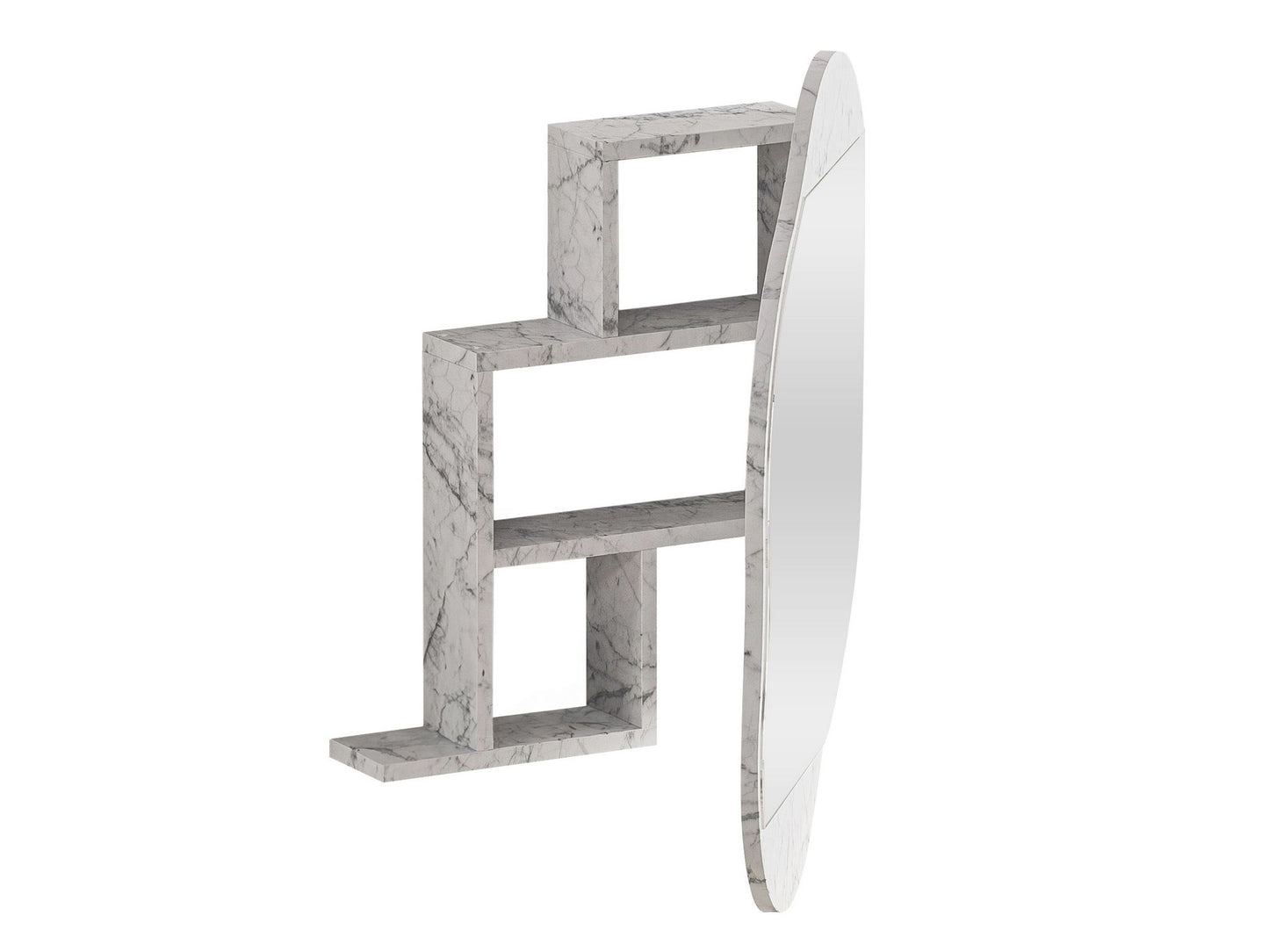 Ντουλάπι Καθρέφτης Μπάνιου 60x75x13 εκ. Carrara | 855DTE5114