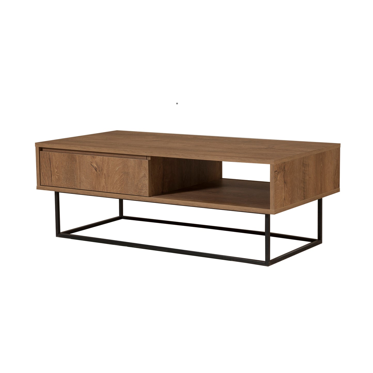 Τραπεζάκι Σαλονιού Καρυδί - Μαύρο 120 x 60 x 43 εκ GR863SPH2829