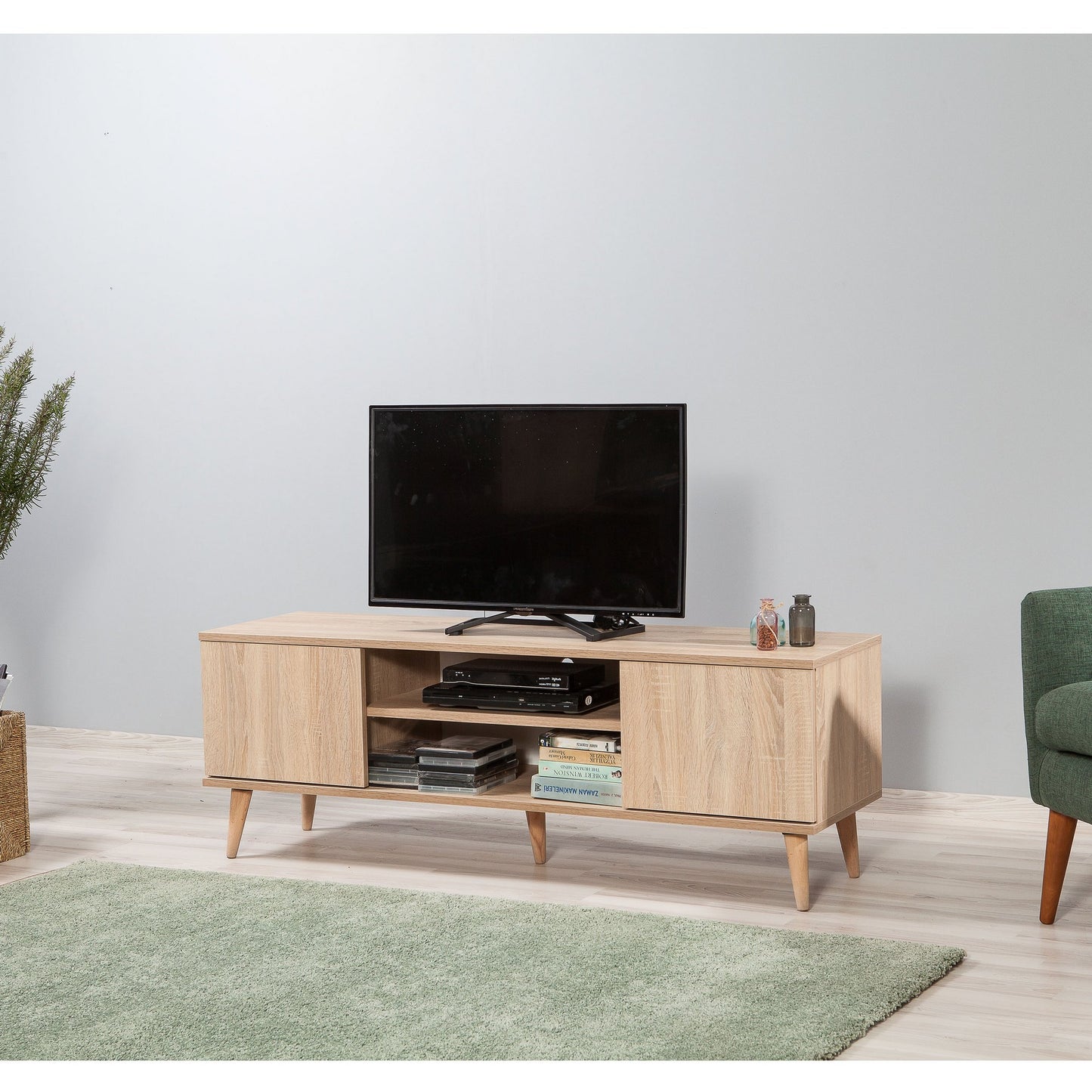 Έπιπλο Τηλεόρασης TV Βάση Σύνθεση Sonoma Δρυς | 863SPH3015