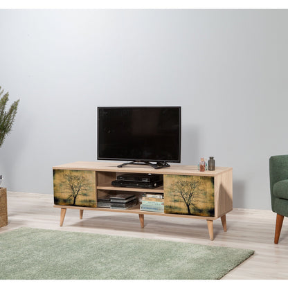 Έπιπλο Τηλεόρασης TV Βάση Σύνθεση Sonoma Δρυς | 863SPH3019