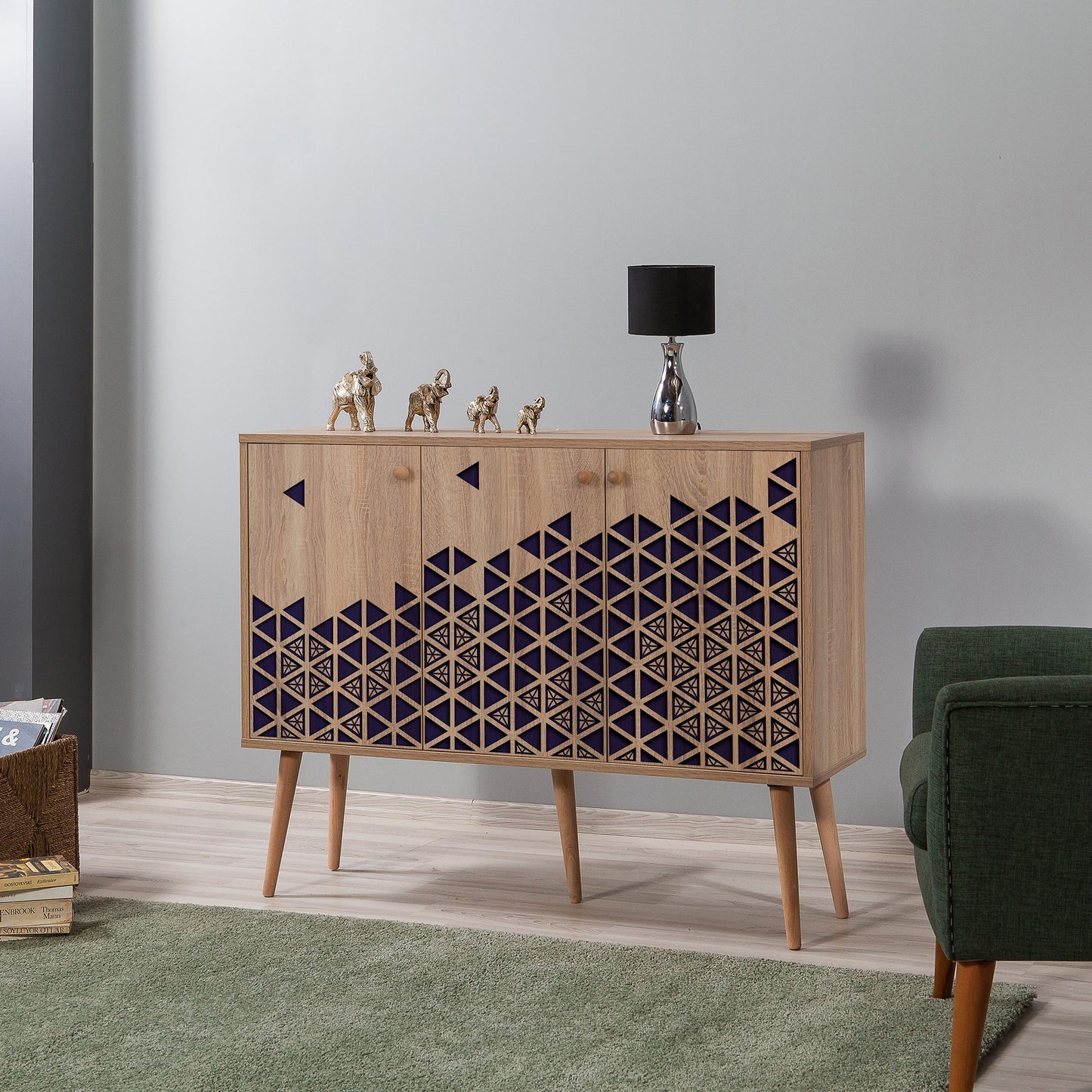 Μπουφές Sonoma Δρυς 120x36x90cm | 863SPH3418