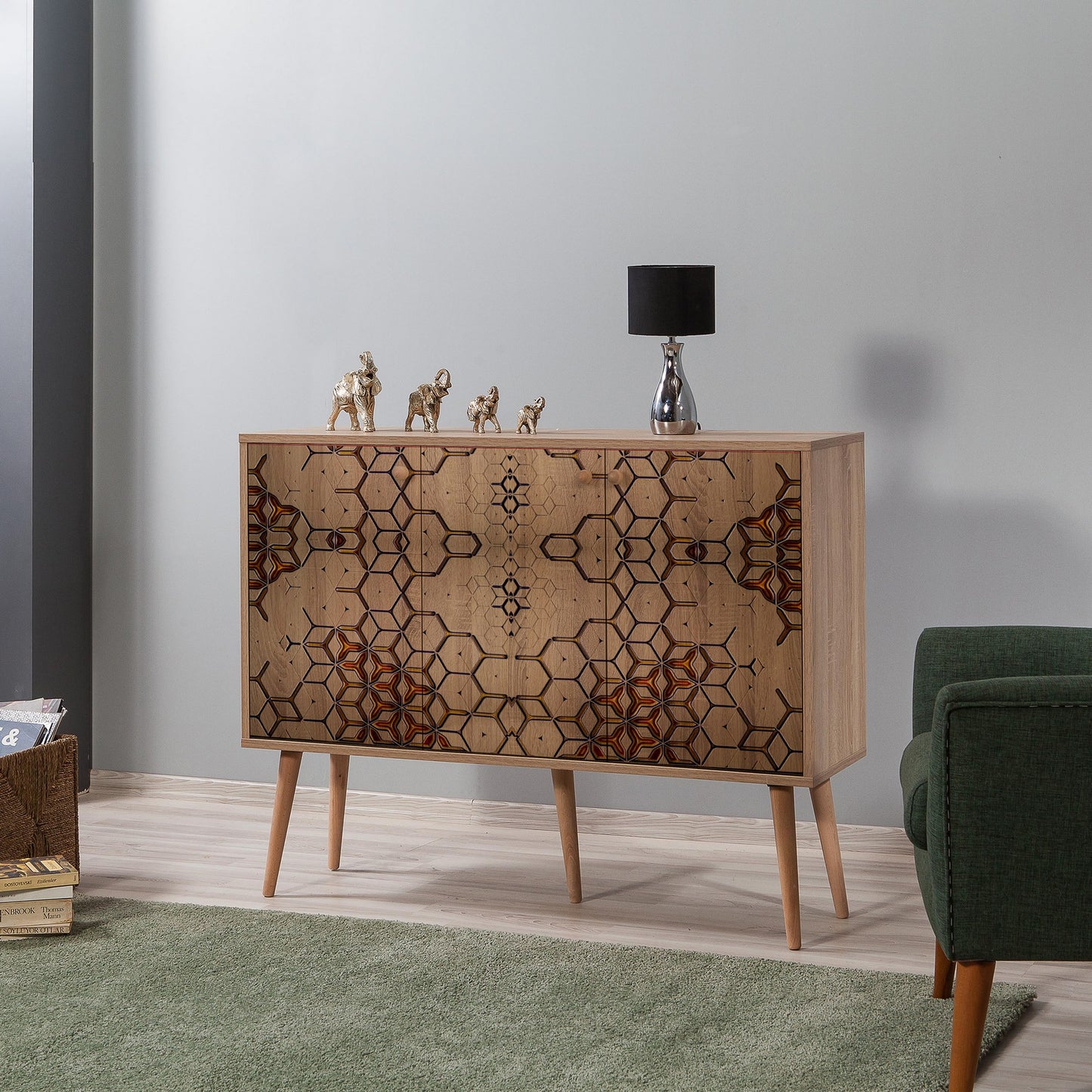 Μπουφές Sonoma Δρυς 120x36x90cm | 863SPH3422
