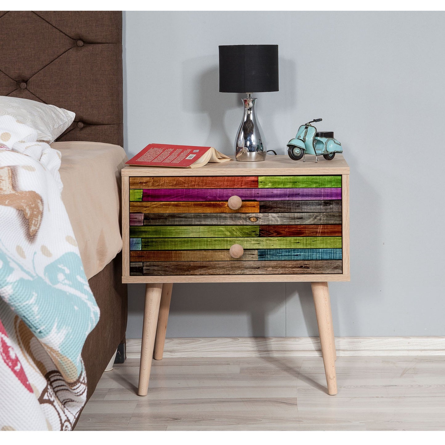 Κομοδίνο Βοηθητικό Τραπεζάκι 62x42x12 εκ. | 863SPH3504
