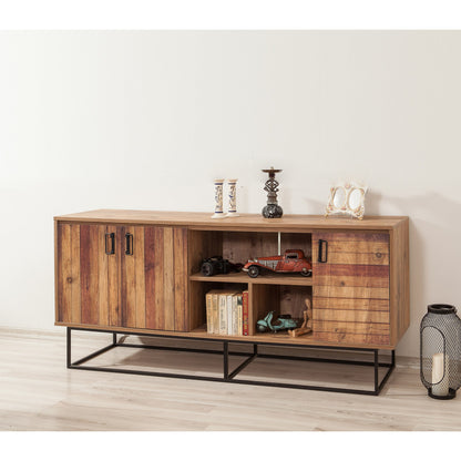 Μπουφές Atlantic Πεύκο
Μαύρο 180x40x80cm | 863SPH3917