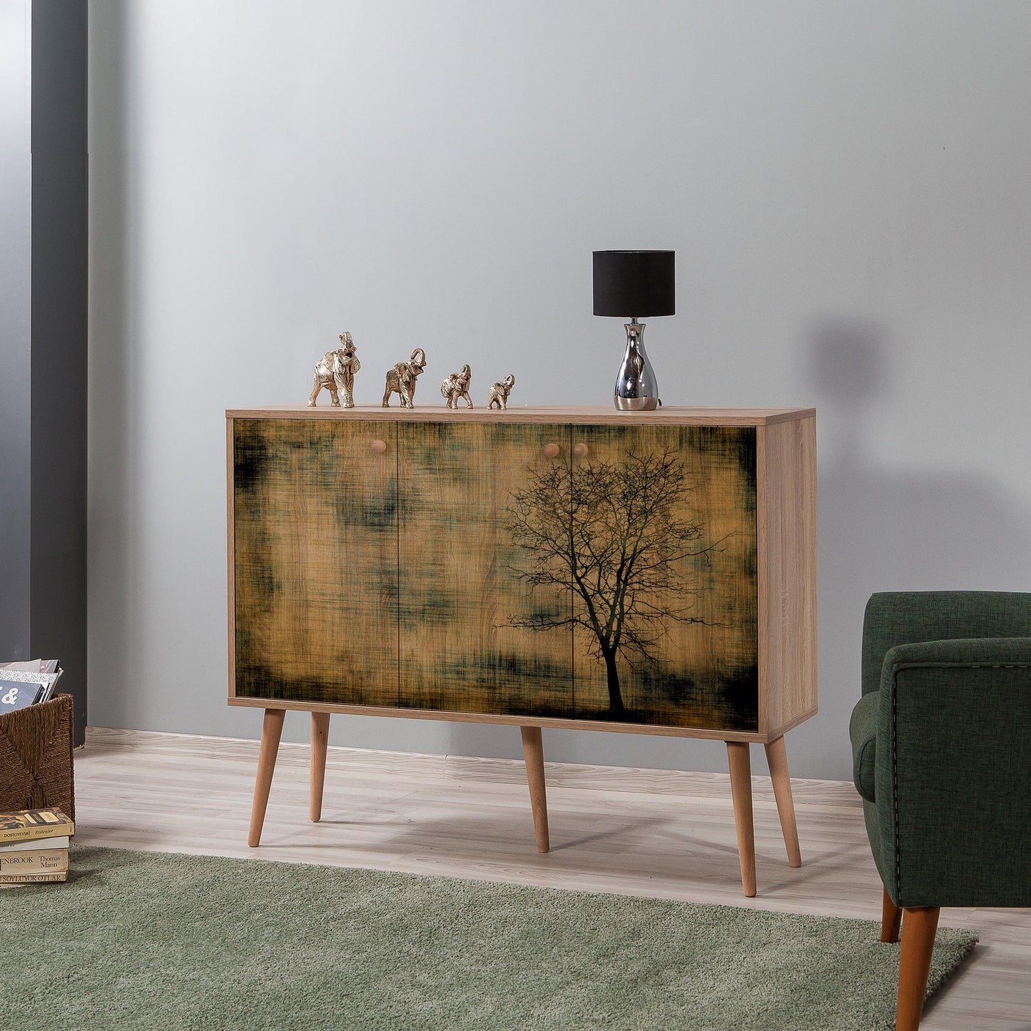 Μπουφές Sonoma Δρυς 120x36x90cm | 863SPH3941