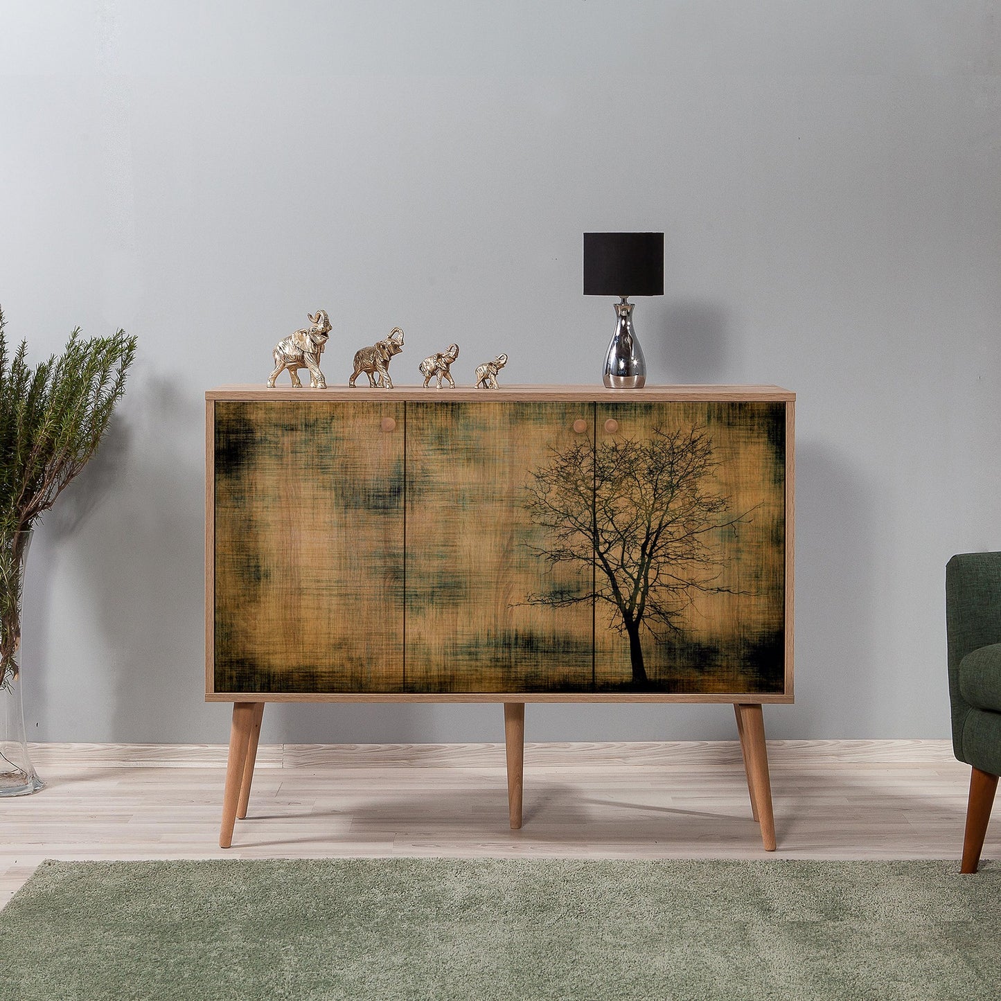 Μπουφές Sonoma Δρυς 120x36x90cm | 863SPH3941