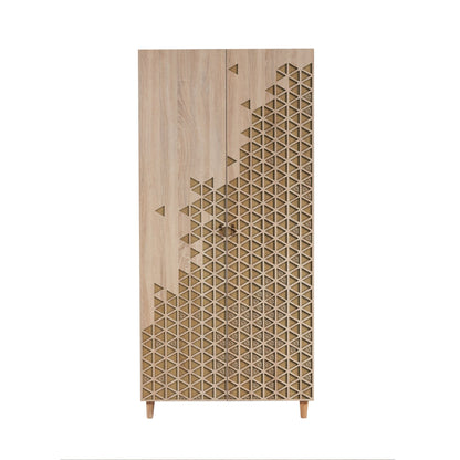 Ντουλάπα 90x192x52 εκ Sonoma Oak 863SPH4202