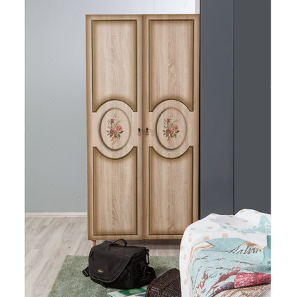 Ντουλάπα 90x192x52 εκ Sonoma Oak 863SPH4203